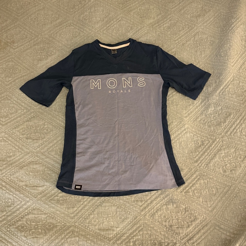 Mons Royale merino wool bike shirt